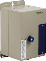 Schneider Electric - 9 Amp, 120 Coil VAC, Nonreversible Enclosed IEC Motor Starter - 1 Phase Hp: 0.3 at 120 VAC, 1 at 240 VAC, 3 Phase Hp: 2 at 208 VAC, 2 at 230 VAC, 5 at 460 VAC, 7.5 at 575 VAC - Best Tool & Supply