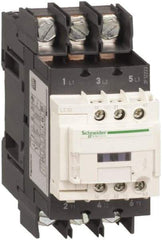 Schneider Electric - 3 Pole, 208 Coil VAC at 50/60 Hz, 40 Amp at 440 VAC, Nonreversible IEC Contactor - CCC, CSA, CSA C22.2 No. 14, EN/IEC 60947-4-1, EN/IEC 60947-5-1, GOST, RoHS Compliant, UL 508, UL Listed - Best Tool & Supply