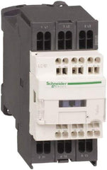 Schneider Electric - 3 Pole, 24 Coil VAC at 50/60 Hz, 25 Amp at 440 VAC, Nonreversible IEC Contactor - 1 Phase hp: 2 at 115 VAC, 3 at 230/240 VAC, 3 Phase hp: 15 at 460/480 VAC, 20 at 575/600 VAC, 5 at 200/208 VAC, 7.5 at 230/240 VAC - Best Tool & Supply