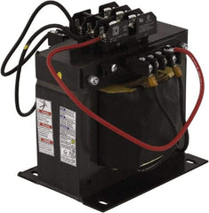 Square D - 1,500 VA, Top Mount Fuse Block Control Transformer - 5.81 Inch Deep - Best Tool & Supply