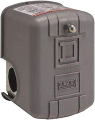 Square D - 1 and 3R NEMA Rated, 30 to 50 psi, Electromechanical Pressure and Level Switch - Adjustable Pressure, 575 VAC, L1-T1, L2-T2 Terminal, For Use with Square D Pumptrol - Best Tool & Supply