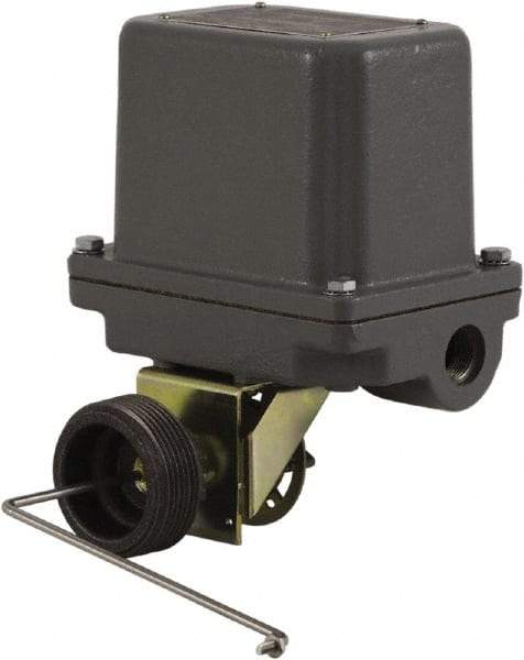 Square D - 4 NEMA Rated, DPST-DB, Float Switch Pressure and Level Switch - 575 VAC, Line-Load-Load-Line Terminal - Best Tool & Supply