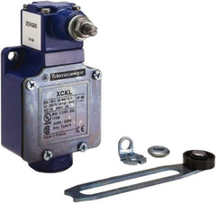 Telemecanique Sensors - SPDT, NC/NO, 300 VAC, 300 VDC, Screw Terminal, Roller Lever Actuator, General Purpose Limit Switch - 1, 2, 3, 4, 12 NEMA Rating, IP66 IPR Rating, Reversible Mount - Best Tool & Supply