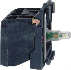 Schneider Electric - 110-120 V Orange Lens LED Indicating Light - Screw Clamp Connector, Vibration Resistant - Best Tool & Supply