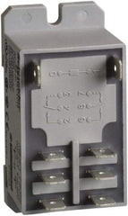 Schneider Electric - 7,500 VA Power Rating, Electromechanical Plug-in General Purpose Relay - 20 Amp at 28 VDC, 25 Amp at 28 VDC, 3 Amp at 250/277 VAC & 28 VDC, 30 Amp at 250 VAC & 277 VAC, 2CO, 230 VAC - Best Tool & Supply