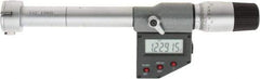 SPI - 1" to 1.2", IP65, Carbide Face Chrome Plated Finish, Electronic Inside Micrometer - 0.00005" Resolution, 0.00016" Accuracy, 90" Gage Depth - Best Tool & Supply