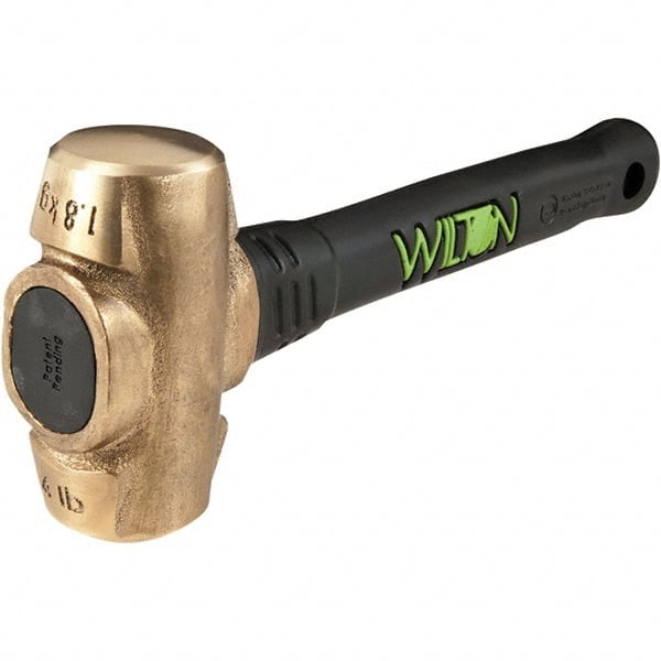 Wilton - Non-Sparking Hammers Tool Type: Brass Hammer Head Material: Brass - Best Tool & Supply