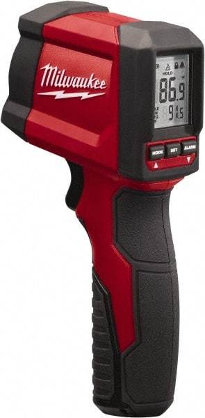 Milwaukee Tool - -18 to 400°C (-22 to 752°F) Laser - 10:1 Distance to Spot Ratio - Best Tool & Supply