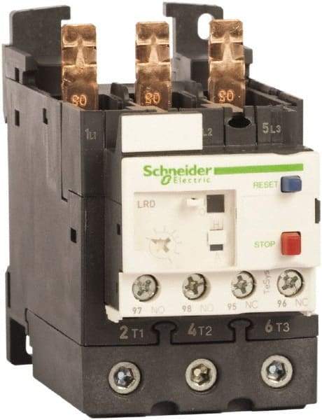 Schneider Electric - 30 to 40 Amp, 690 VAC, Thermal IEC Overload Relay - Trip Class 10A, For Use with LC1D40A and LC1D65A - Best Tool & Supply