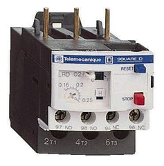 Schneider Electric - 0.1 to 0.16 Amp, 690 VAC, Thermal IEC Overload Relay - Trip Class 10A, For Use with LC1D09 and LC1D38 - Best Tool & Supply