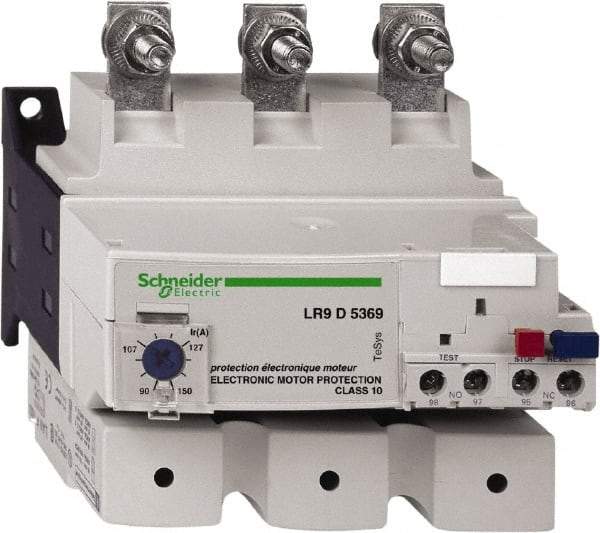 Schneider Electric - 60 to 100 Amp, 690 Volt, Thermal IEC Overload Relay - Trip Class 20, For Use with LC1D115, LC1D150 and NSX Circuit Breaker - Best Tool & Supply