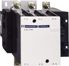 Schneider Electric - 3 Pole, 115 Amp at 440 VAC and 200 Amp at 440 VAC, Nonreversible IEC Contactor - Bureau Veritas, CCC, CSA, DNV, EN/IEC 60947-1, EN/IEC 60947-4-1, GL, JEM 1038, LROS, RINA, RMRoS, RoHS Compliant, UL Listed - Best Tool & Supply