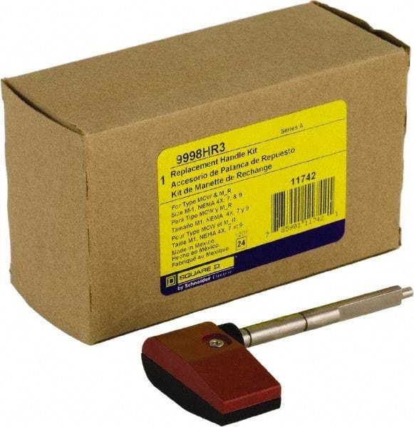 Square D - Polyester, Starter Replacement Handle Kit - For Use with Type MCW (Size 1) Manual Starter - Best Tool & Supply