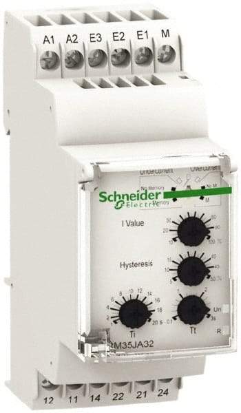 Schneider Electric - 2NO/2NC, 24-240 VAC/DC Control Relay - 0.15, 0.50, 1.50 to 1.50, 5, 15 Amps - Best Tool & Supply