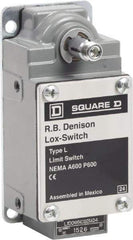 Square D - DPST, 2NC, 600 Volt Screw Terminal, Rotary Spring Return Actuator, General Purpose Limit Switch - 1, 2, 4, 12, 13 NEMA Rating, IP67 IPR Rating - Best Tool & Supply