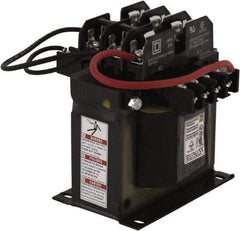 Square D - 300 VA, Top Mount Fuse Block Control Transformer - 4.7 Inch Deep - Best Tool & Supply