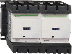 Schneider Electric - 3 Pole, 120 Coil VAC at 50/60 Hz, 115 Amp at 440 VAC, Reversible IEC Contactor - 3 Phase hp: 100 at 575/600 VAC, 30 at 200/208 VAC, 40 at 230/240 VAC, 75 at 460/480 VAC - Best Tool & Supply