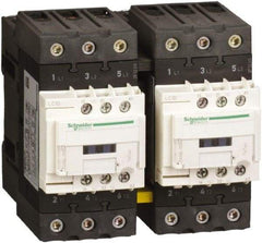 Schneider Electric - 3 Pole, 24 Coil VAC at 50/60 Hz, 500 Amp at 440 VAC, Reversible IEC Contactor - 1 Phase hp: 3 at 115 VAC, 7.5 at 230/240 VAC, 3 Phase hp: 15 at 200/208 VAC, 15 at 230/240 VAC, 40 at 460/480 VAC, 40 at 575/600 VAC - Best Tool & Supply