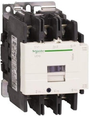 Schneider Electric - 3 Pole, 120 Coil VAC at 50/60 Hz, 80 Amp at 440 VAC, Nonreversible IEC Contactor - Bureau Veritas, CCC, CSA, CSA C22.2 No. 14, DNV, EN/IEC 60947-4-1, EN/IEC 60947-5-1, GL, GOST, LROS, RINA, RoHS Compliant, UL 508, UL Listed - Best Tool & Supply