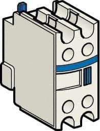 Schneider Electric - Contactor Auxiliary Contact Block - For Use with LC1D09-D65A, LC1DT20-DT40, LC1DT60A-DT80A, TeSys D and TeSys F - Best Tool & Supply