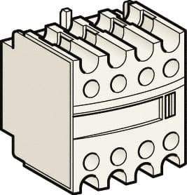 Schneider Electric - Contactor Auxiliary Contact Block - For Use with CR1F, TeSys D and TeSys F - Best Tool & Supply