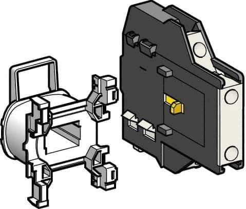 Schneider Electric - Contactor Auxiliary Contact Block - For Use with TeSys D - Best Tool & Supply