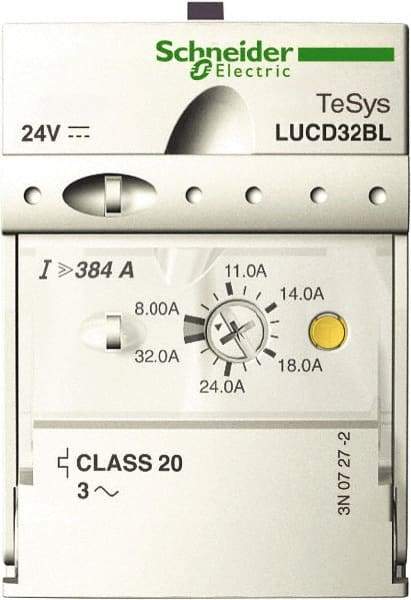 Schneider Electric - Starter Control Unit - For Use with ASILUFC5, ASILUFC51, LUFC00, LUFDA01, LUFDA10, LUFDH11, LUFN, LUFV2, LUFW10, LULC031, LULC033, LULC07, LULC08, LULC09, LULC15 - Best Tool & Supply