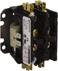 Square D - 2 Pole, 20 Amp Inductive Load, 440 Coil VAC at 50 Hz and 480 Coil VAC at 60 Hz, Definite Purpose Contactor - Phase 1 Hp:  1 at 115 VAC, 2 at 230 VAC, 30 Amp Resistive Rating, CE, CSA, UL Listed - Best Tool & Supply