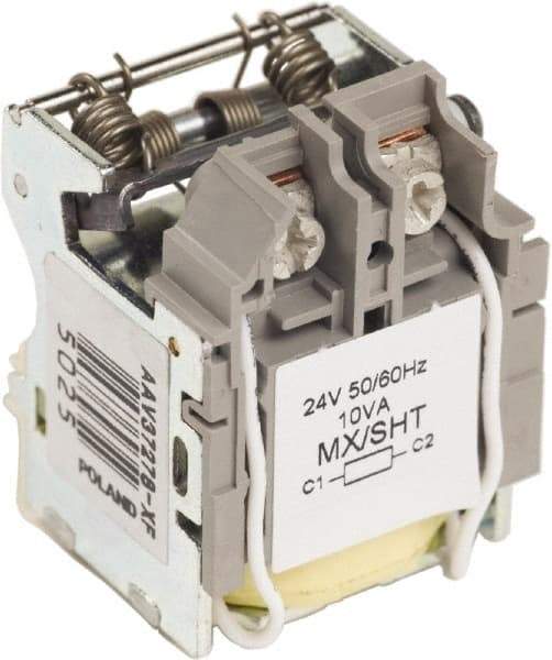 Square D - Circuit Breaker Shunt Trip - 24 VAC Control Voltage, Use with H Frame Circuit Breaker, J Frame Circuit Breaker, L Frame Circuit Breaker - Best Tool & Supply