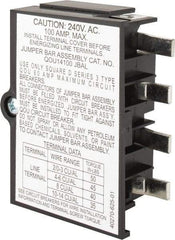 Square D - 100 Amp Circuit Breaker Jumper Bar Assembly - Use with QOU Circuit Breaker - Best Tool & Supply