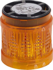 Schneider Electric - LED Lamp, Orange, Steady, Stackable Tower Light Module - 24 VAC/VDC, 40 Milliamp, IP65 Ingress Rating, Base Mount - Best Tool & Supply