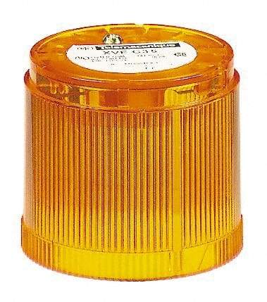 Schneider Electric - LED Lamp, Orange, Steady, Stackable Tower Light Module - 120 VAC, 0.16 Amp, IP40, IP42 Ingress Rating, Base Mount - Best Tool & Supply