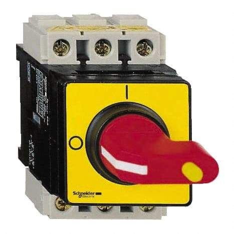 Square D - 690VAC, 3 Pole, 1 & 12, Enclosed Fused Cam & Disconnect Switch - 3NO, 3 Wires - Best Tool & Supply