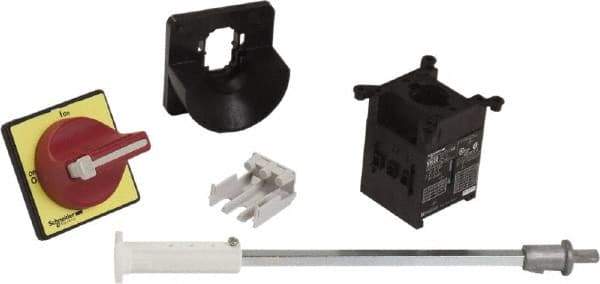 Square D - 690VAC, 3 Pole, 1 & 12, Enclosed Fused Cam & Disconnect Switch - 3NO, 3 Wires - Best Tool & Supply