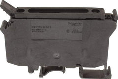 Schneider Electric - 1 Pole, 500 Volt, 10 Amp, -40 to 266°F, DIN Rail Mount, Polyamide Fused Terminal Block - 3 Contacts, 1/2 to 16mm Compatibility, 60-1/2mm High - Best Tool & Supply