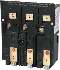 Square D - 1 & 3 Phase, 600VAC, 1 Pole, 0-1, Open Nonfused Cam & Disconnect Switch - 1 Wire - Best Tool & Supply