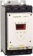 Schneider Electric - 62 Amp, 208 to 600 Coil VAC, 50/60 Hz, IEC Motor Starter - 1 Phase Hp: 15 at 208 Volt, 20 at 230 Volt, 3 Phase Hp: 40 at 460 Volt, 50 at 575 Volt - Best Tool & Supply