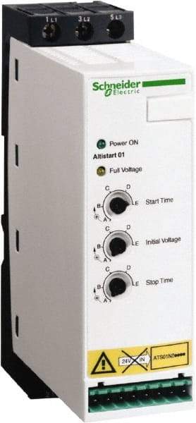 Schneider Electric - 32 Amp, 50/60 Hz, IEC Motor Starter - 3 Phase Hp: 20 - Best Tool & Supply