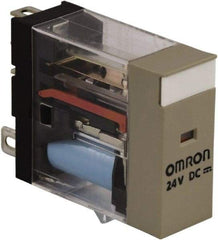 Schneider Electric - Electromechanical Plug-in General Purpose Relay - 10 Amp at 24 VDC, SPDT, 24 VDC - Best Tool & Supply