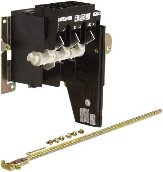 Square D - 1 & 3 Phase, 600VAC, 3 Pole, 1, 4, 12, 3R & 4X, Open Nonfused Cam & Disconnect Switch - 3 Wires - Best Tool & Supply