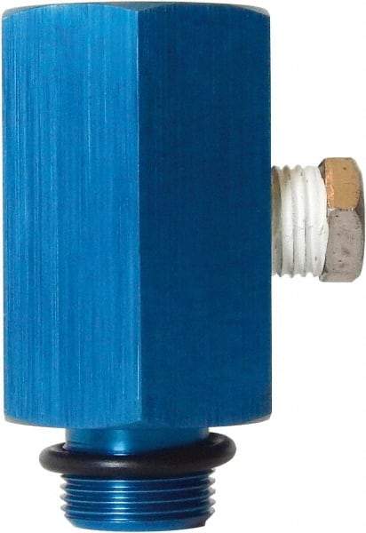 Parker - 1/2 NPT Air Compressor Vacuum Pump to Filter Adapter - 2.44" High, Use with Welch Pump Models #1400, 1405 - Best Tool & Supply