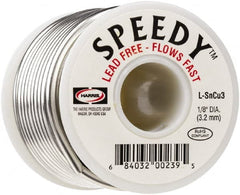 Lincoln Electric - Solder Type: Lead-Free Solder Diameter (Inch): 1/8 - Best Tool & Supply