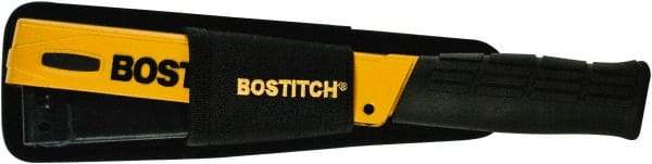 Stanley Bostitch - Manual Hammer Tacker - 1/4, 5/16, 3/8" Staples, 84 Lb Capacity, Yellow, Aluminum Die Cast - Best Tool & Supply