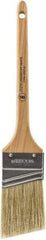 Wooster Brush - 2" Angled Hog Sash Brush - 2-11/16" Bristle Length, 7-7/8" Maple Rattail Handle - Best Tool & Supply