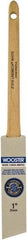 Wooster Brush - 1" Angled Hog Sash Brush - 2-3/16" Bristle Length, 6-1/2" Maple Rattail Handle - Best Tool & Supply