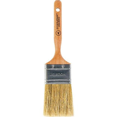 Wooster Brush - 2" Flat Hog Varnish Brush - 2-11/16" Bristle Length, 5-1/8" Maple Dowel Handle - Best Tool & Supply