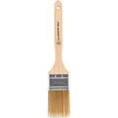 Wooster Brush - 2" Flat Synthetic Sash Brush - 2-11/16" Bristle Length, 7-7/8" Maple Fluted Handle - Best Tool & Supply