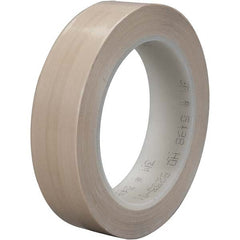 3M - 36 Yd x 1" Beige PTFE Film Tape - Best Tool & Supply