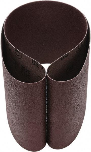 3M - 6" Wide x 48" OAL, 60 Grit, Aluminum Oxide Abrasive Belt - Aluminum Oxide, Coated, Cloth Backing, Series 341D - Best Tool & Supply