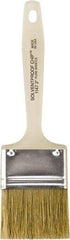 Wooster Brush - 2" Flat Hog Chip Brush - 1-11/16" Bristle Length, 4-7/8" Plastic Beavertail Handle - Best Tool & Supply